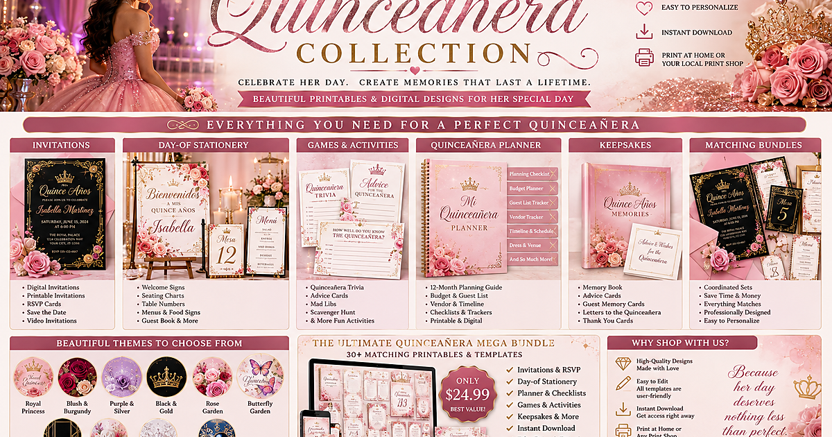 Quinceañera collection